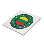 Vilnius Litauen Fliese (Seite)