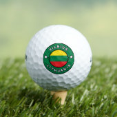 Vilnius Litauen Golfball (Insitu T-Shirt)