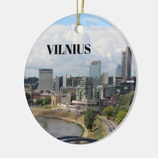 Vilnius Litauen Keramik Ornament (Links)