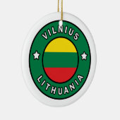 Vilnius Litauen Keramik Ornament (Rechts)