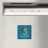 Vilnius Litauen Magnet (In Situ (Geschirrspüler))
