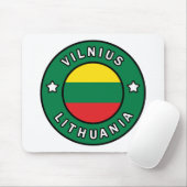 Vilnius Litauen Mousepad (Mit Mouse)