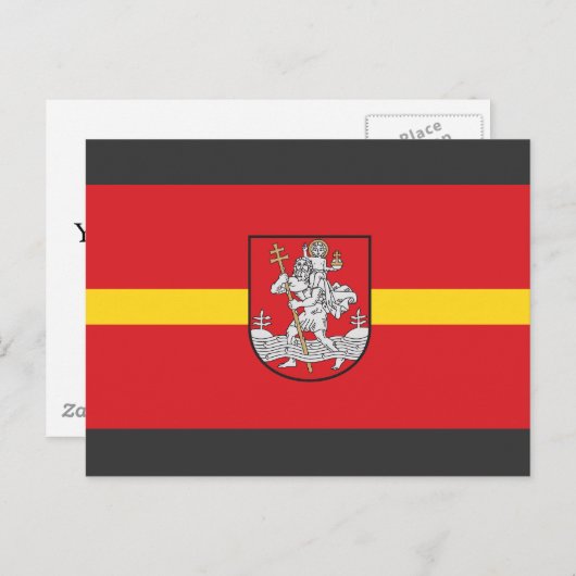 Vilnius, Litauen Postkarte (Vorne/Hinten)