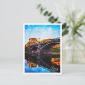 Vilnius Litauen Schöne Landschaft mit Ölfelsen Postkarte (Stehend Vorderseite)