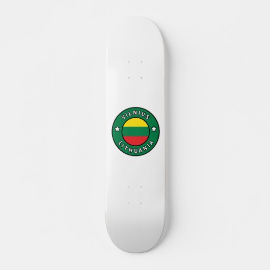 Vilnius Litauen Skateboard (Vorne)