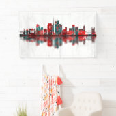 Vilnius Litauen Skyline Banner (Insitu)