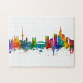 Vilnius Litauen Skyline Puzzle (Horizontal)