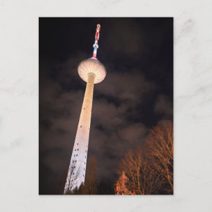 Vilnius, Litauen Sowjet-Ära Fernsehturm Postkarte