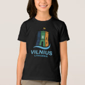 Vilnius Litauen Tri-Blend Shirt (Vorderseite)