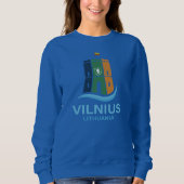 Vilnius Lithuania Sweatshirt (Vorderseite)