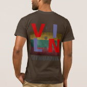 VILNIUS LITHUANIA T-Shirt (Rückseite)