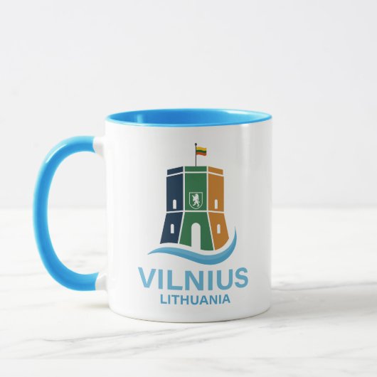 Vilnius Lithuania Tasse (Links)