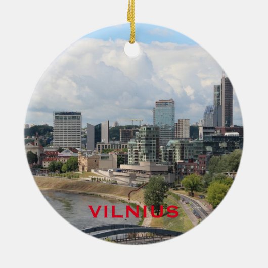 Vilnius Little Circle Ornament (Hinten)