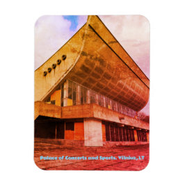 Vilnius, LT Soviet Palace of Concerts & Sports Magnet