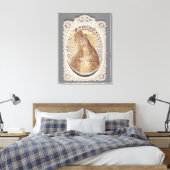 Vilnius Madonna im Gebet ... schöne Kunst Leinwanddruck (Insitu (Schlafzimmer))