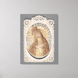 Vilnius Madonna im Gebet ... schöne Kunst Leinwanddruck