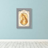 Vilnius Madonna im Gebet ... schöne Kunst Leinwanddruck (Insitu (Holzboden))