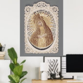 Vilnius Madonna im Gebet ... schöne Kunst Poster (Heimbüro)