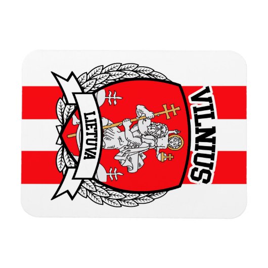 Vilnius Magnet (Horizontal)