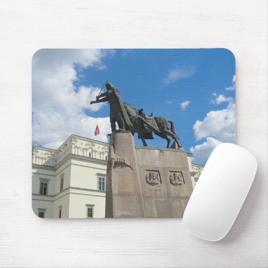 Vilnius Statue, LITAUEN — Mauspads (Mit Mouse)