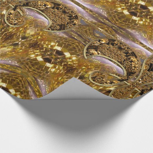 Vilposh Fleur Baroque, 5 m Geschenkpapier (Ecke)