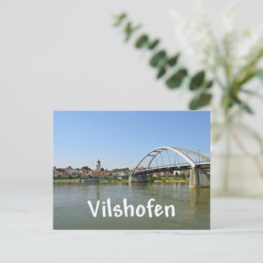 Vilshofen Postkarte (Stehend Vorderseite)