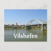 Vilshofen Postkarte (Vorderseite)