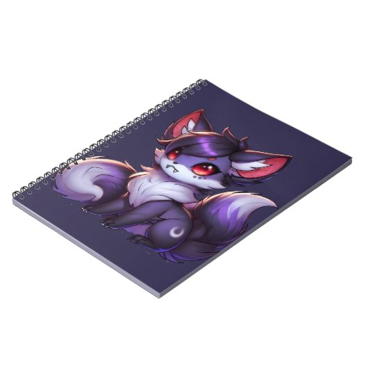 Vilviry vampire fox notizblock (Linke Seite)