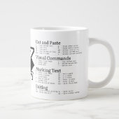 VIM Cheat Sheet-Tasse Jumbo-Tasse (Rechts)