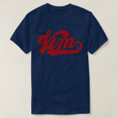 Vim-Platten T-Shirt (Design vorne)