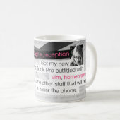 Vim, Zuhause Brew und git Kaffeetasse (VorderseiteRechts)