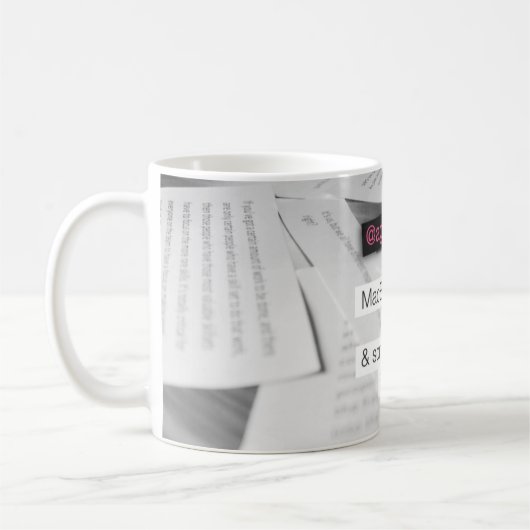 Vim, Zuhause Brew und git Kaffeetasse (Links)