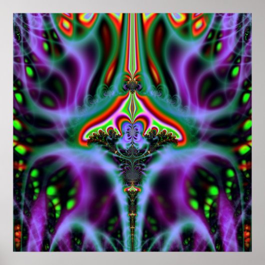 'Vimana Flux Lines' Poster (Vorne)