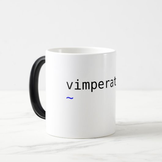 Vimperator Tasse (Vorderseite Links)