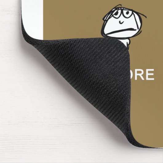 vimrod Kaffeesüchtiger Mousepad (Ecke)