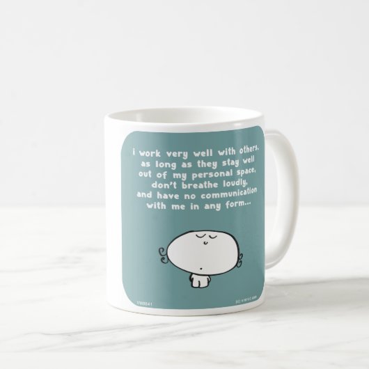 Vimrod VM8641 Arbeitsbrunnen andere persönlicher Kaffeetasse (VorderseiteRechts)