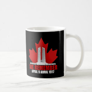 Vimy an Ridge, das wir uns erinnern Kaffeetasse