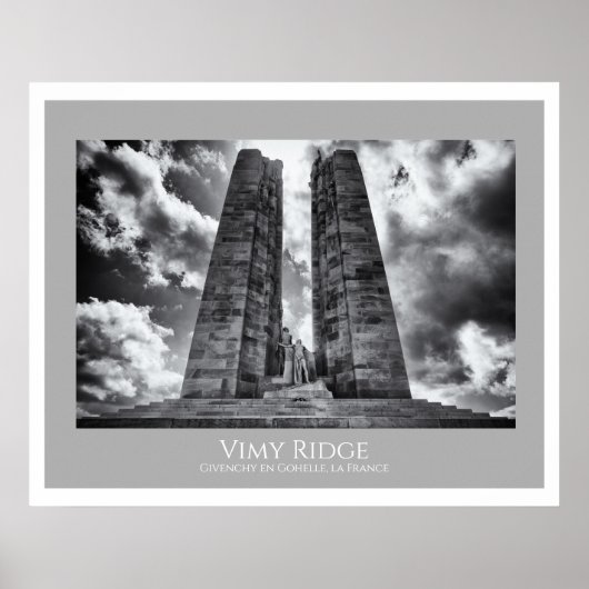 Vimy Ridge, France Poster (Vorne)