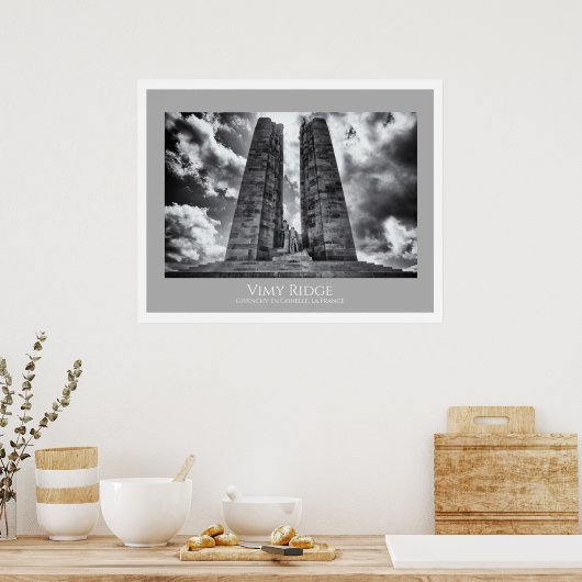 Vimy Ridge, France Poster (Küche)