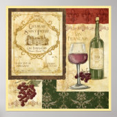 Vin Francais Poster (Vorne)