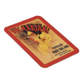 Vin Mariani Dancing Girl Weinkultur und Erde Magnet (Rechte Seite)