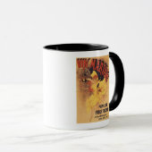 Vin Mariani Dancing Girl Weinkultur und Erde Tasse (VorderseiteRechts)