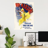 Vin Mariani, Jules Chéret Poster (Heimbüro)