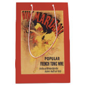 Vin Mariani Tänzerin-strömender Wein Mittlere Geschenktüte (Vorderseite)