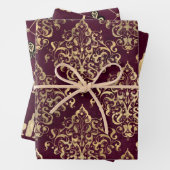 Vin Rouge French Red Wine Geschenkpapier Set (Beispiel)