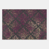 Vin Rouge French Red Wine Geschenkpapier Set (Vorderseite 3)