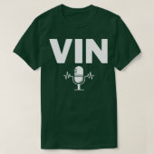 Vin-Scully-Mikrofon 14 T-Shirt (Design vorne)