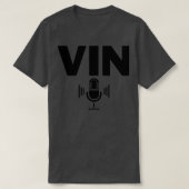 Vin-Scully-Mikrofon 16 T-Shirt (Design vorne)