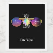 Vin Specs Besondere Anlass Weinetikett (Einzelnes Label)