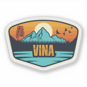Vina, Alabama Aufkleber